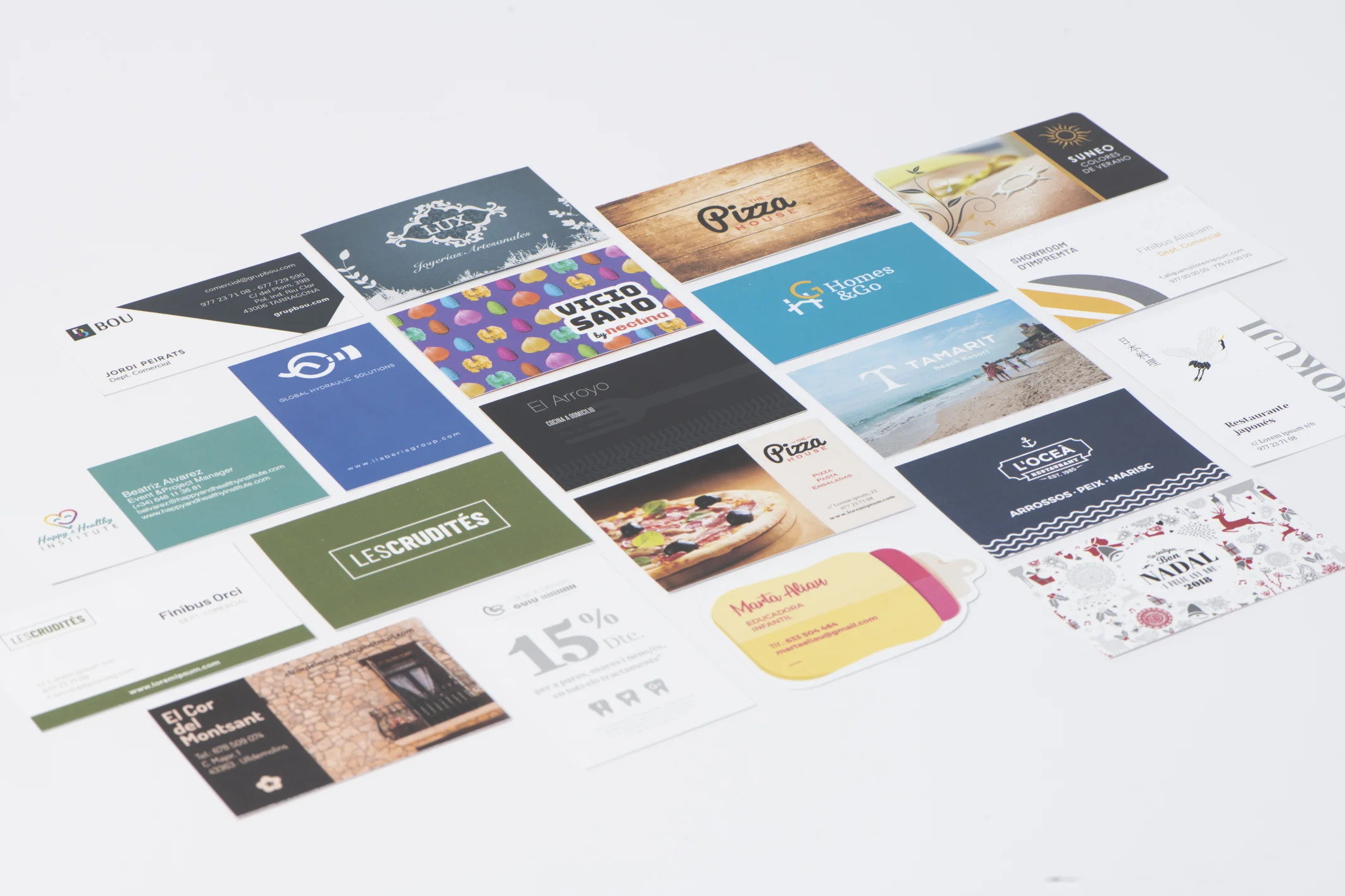 impressió i disseny targetes visita tarragona